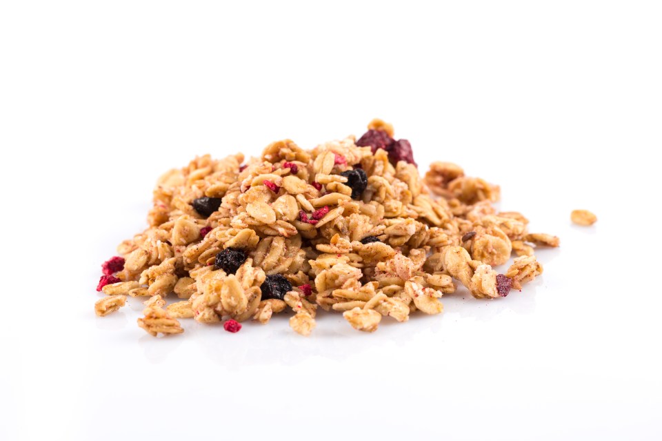 Granola tastes so good because it’s usually packed with sugar and calories