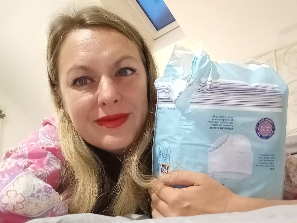 Erica Crompton opened up about her experience with incontinence as a 44-year-old woman