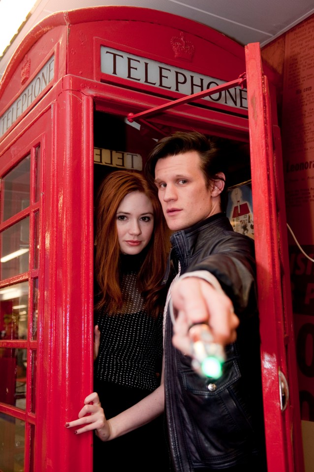 Karen starred in Doctor Who alongside Matt Smith