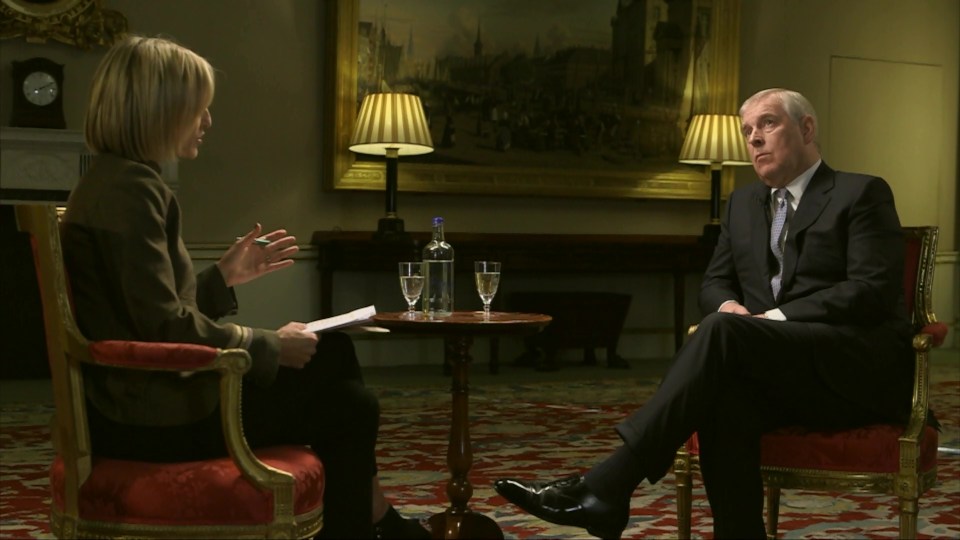 The Duke of York , speaking for the first time about his links to Jeffrey Epstein in the interview with BBC Newsnight's Emily Maitlis