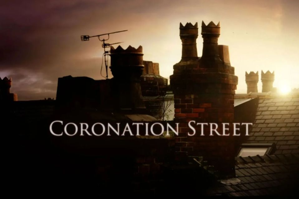 a picture of a roof with the words coronation street on it