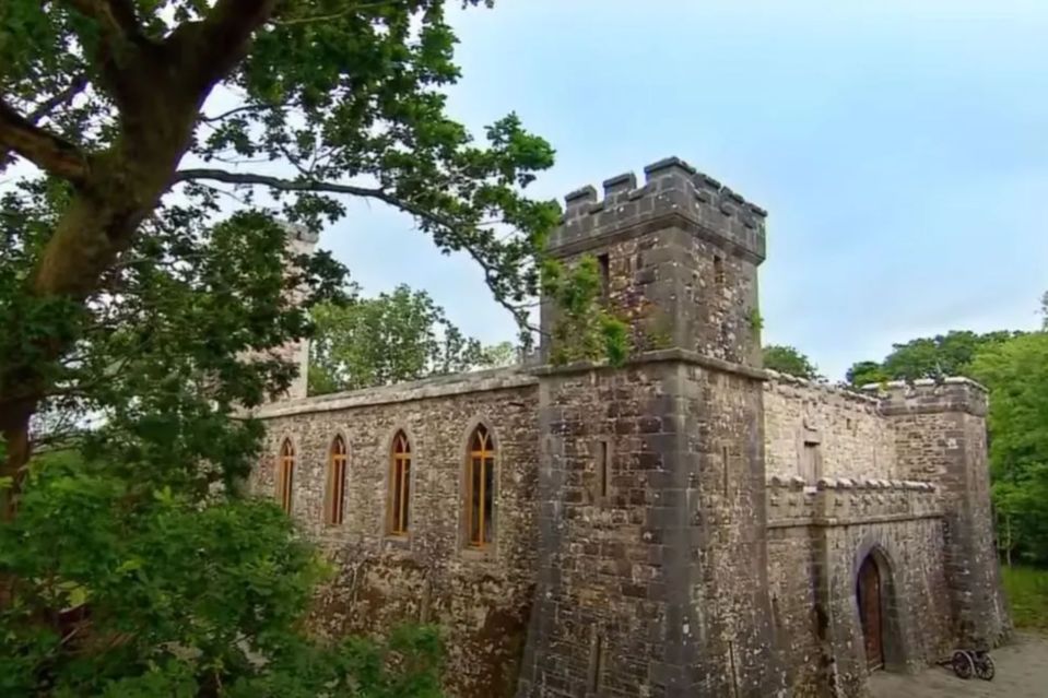 Cloontykilla Castle was built as a garden folly, in 1839