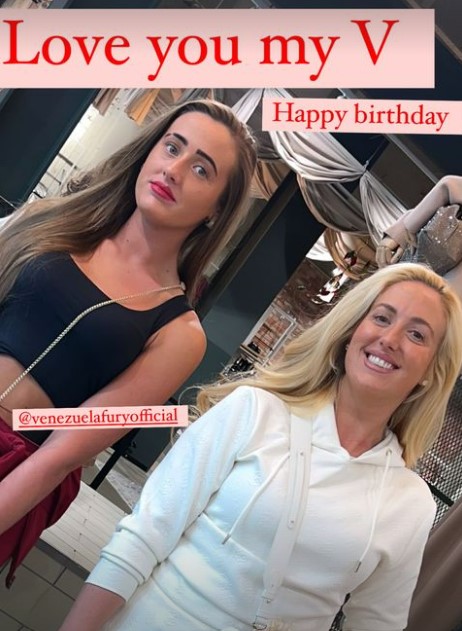 Paris shared a sweet snap with her daughter to mark her birthday