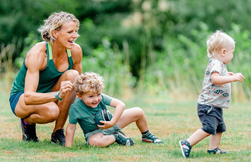 The mum has two small boys who she wants to get home to