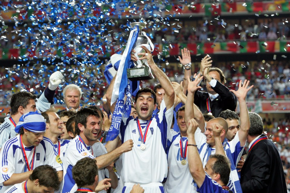 Greece won Euro 2004