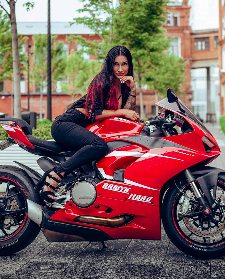 Anna said she needed at least £4,014 (500,000 Rubles) to fix her Ducati