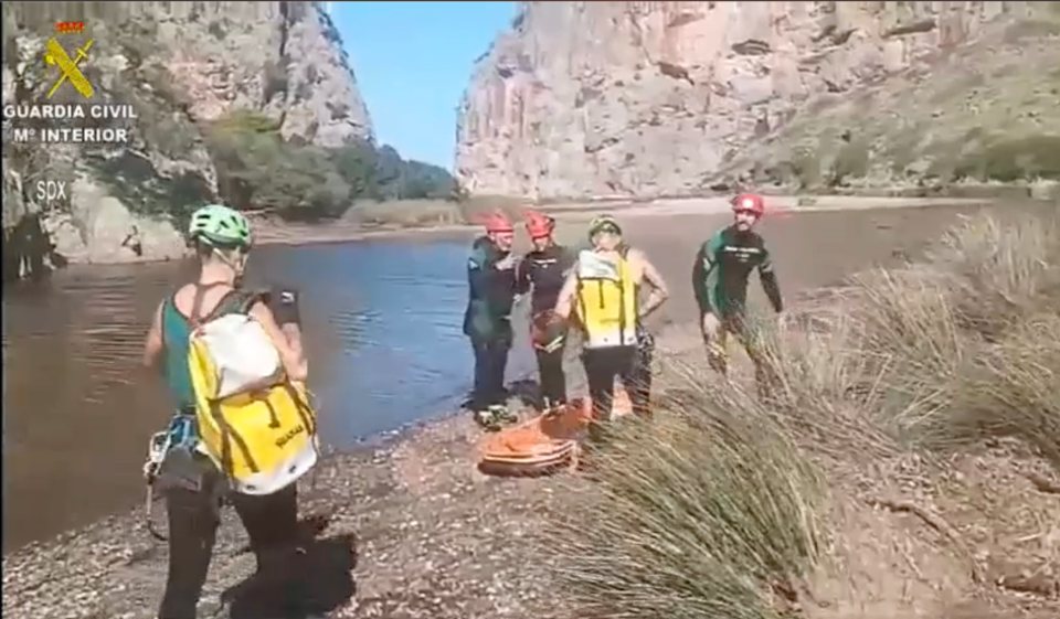 Rescue teams worked tirelessly to find the missing Brits' bodies following flash floods