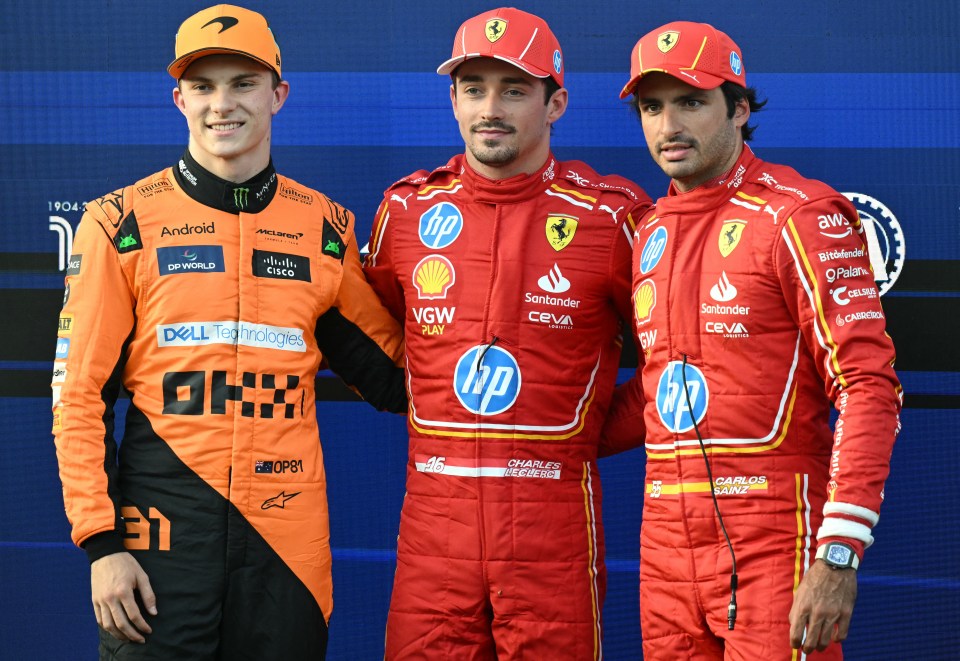 Charles Leclerc will star on pole ahead of Oscar Piastri and Carlos Sainz