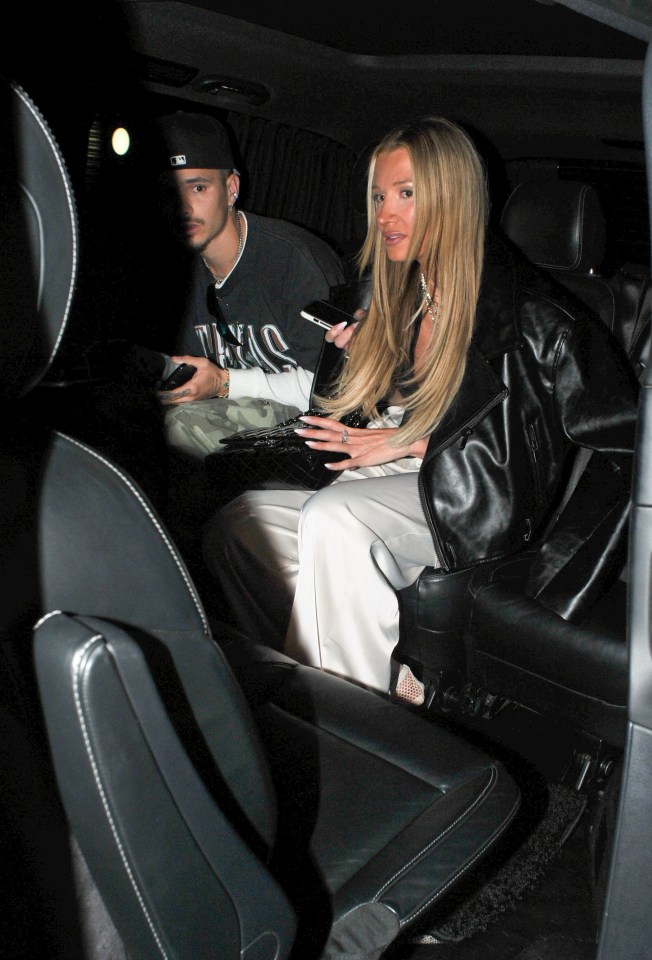 The footballer's night out came after he was spotted leaving the Chiltern Firehouse at the weekend with Sophie, 35