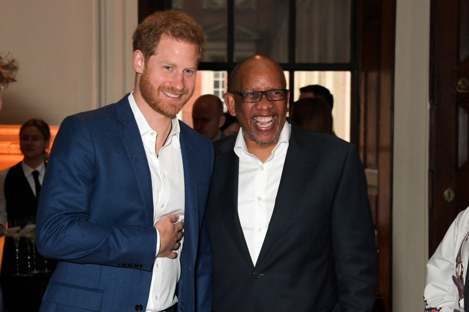 Prince Seeiso of Lesotho is one of his closest pals