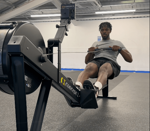 Finish with a cardio burst on the rowing machine