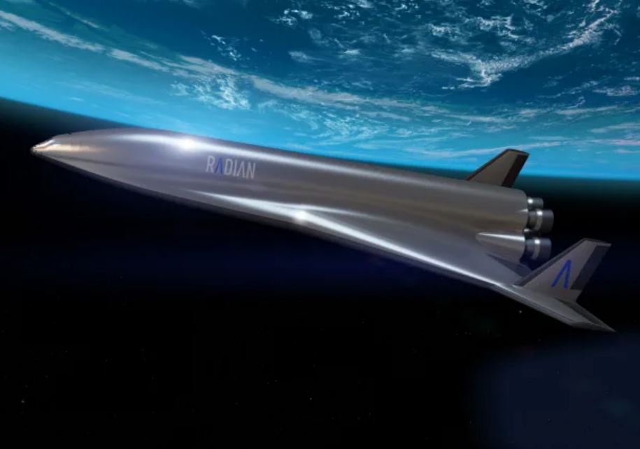 A space plane catapulted into orbit by a rocket powered sled will revolutionise the travel industry