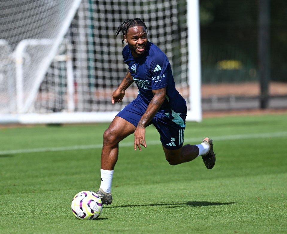 Raheem Sterling is one of the few current Prem stars to feature in the top 10