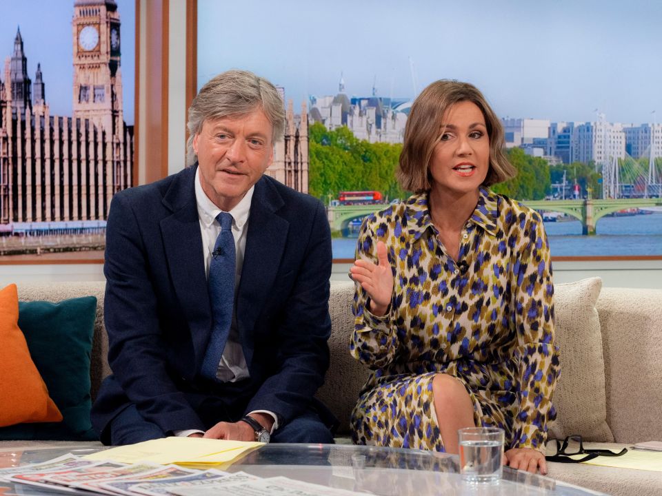 Richard Madeley has broken his silence on feud rumours with Susanna Reid