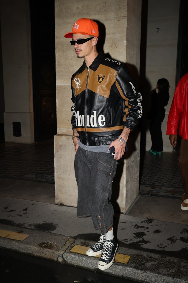 Romeo is also in Paris and was spotted leaving Costes restaurant last night