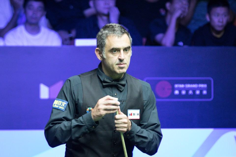 Ronnie O'Sullivan has smashed cues out of frustration