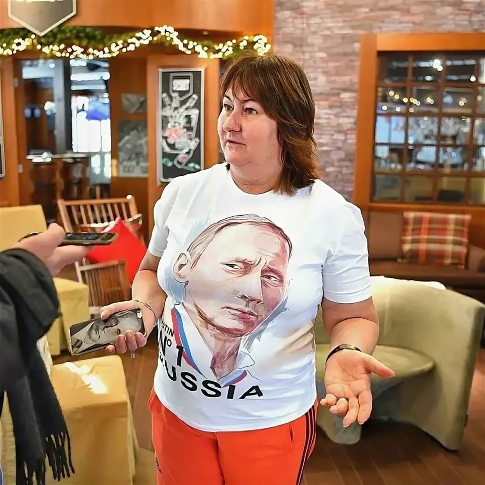 Famous skier and apparent Putin super-fan Yelena Välbe has supported the idea of London being bombed