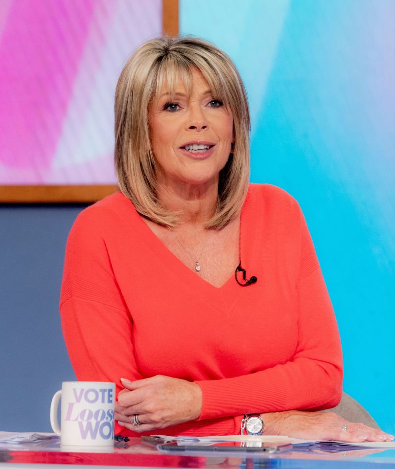 Ruth Langsford hosted Loose Women yesterday but was not booked in for today's episode