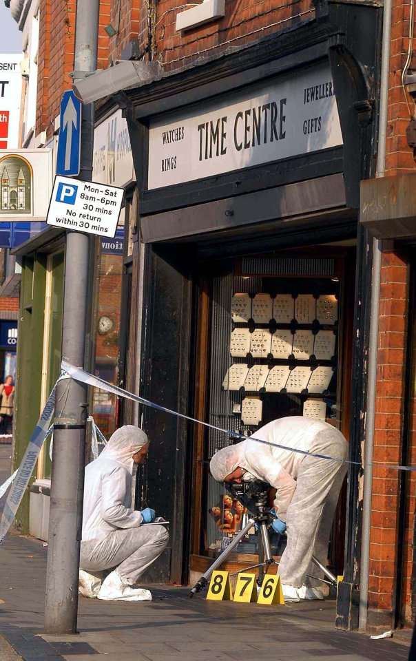 Jeweller Marian Bates was shot dead during a heist by one of the gangs