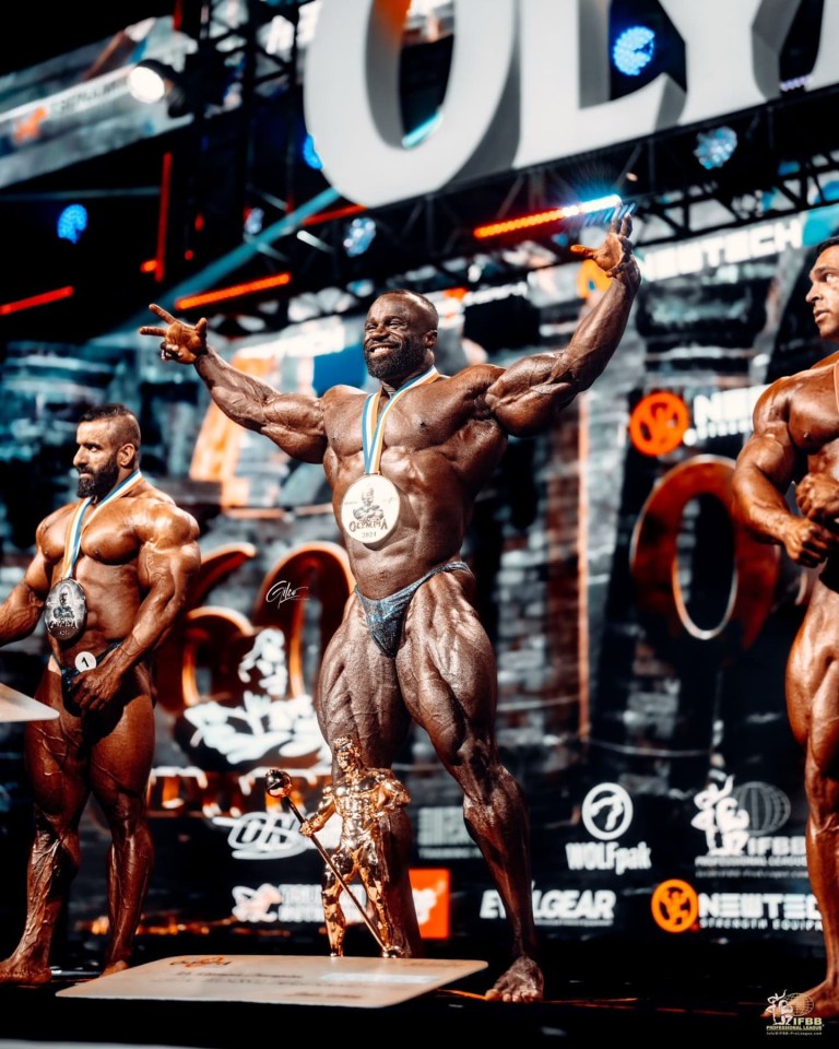 British boybuilder Samson Dauda won Mr Olympia in 2024