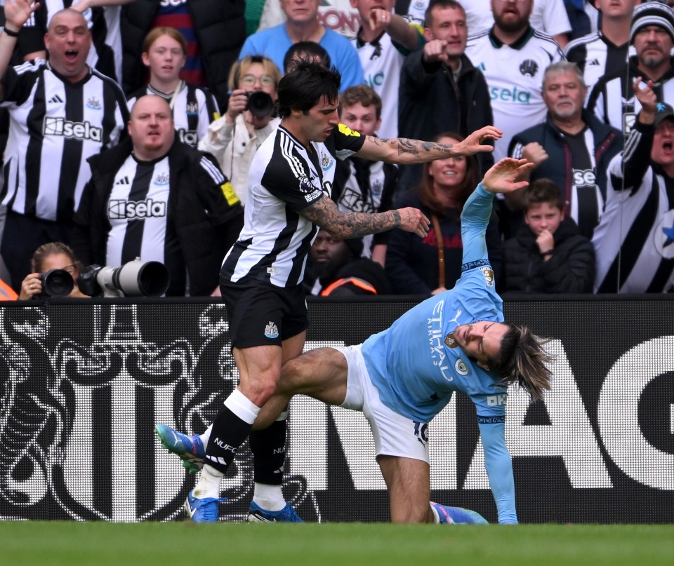 Newcastle and Manchester City played out a relentless draw