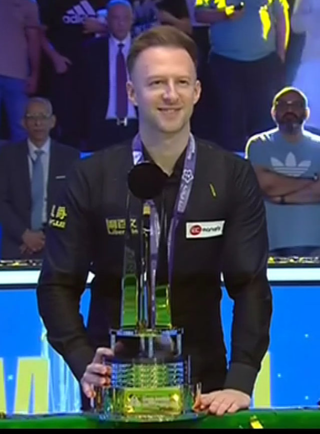 The win moves him clear Steve Davis in titles won