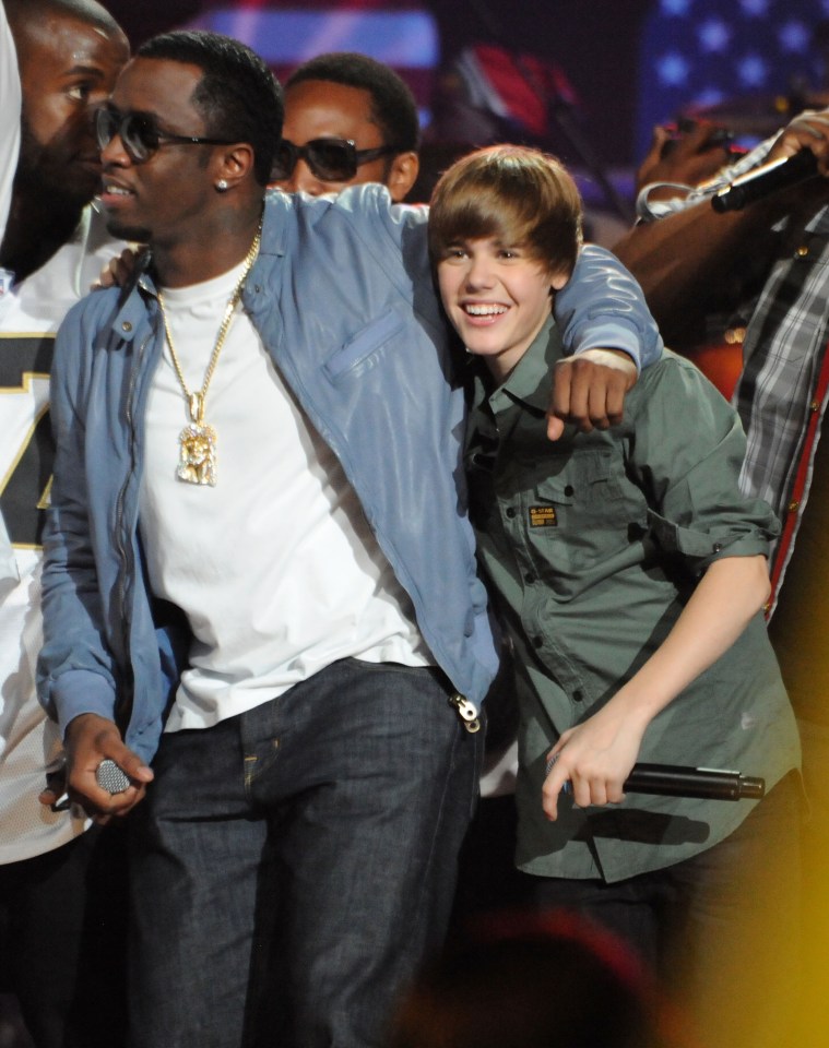 Justin Beiber parties with Diddy as a teenager