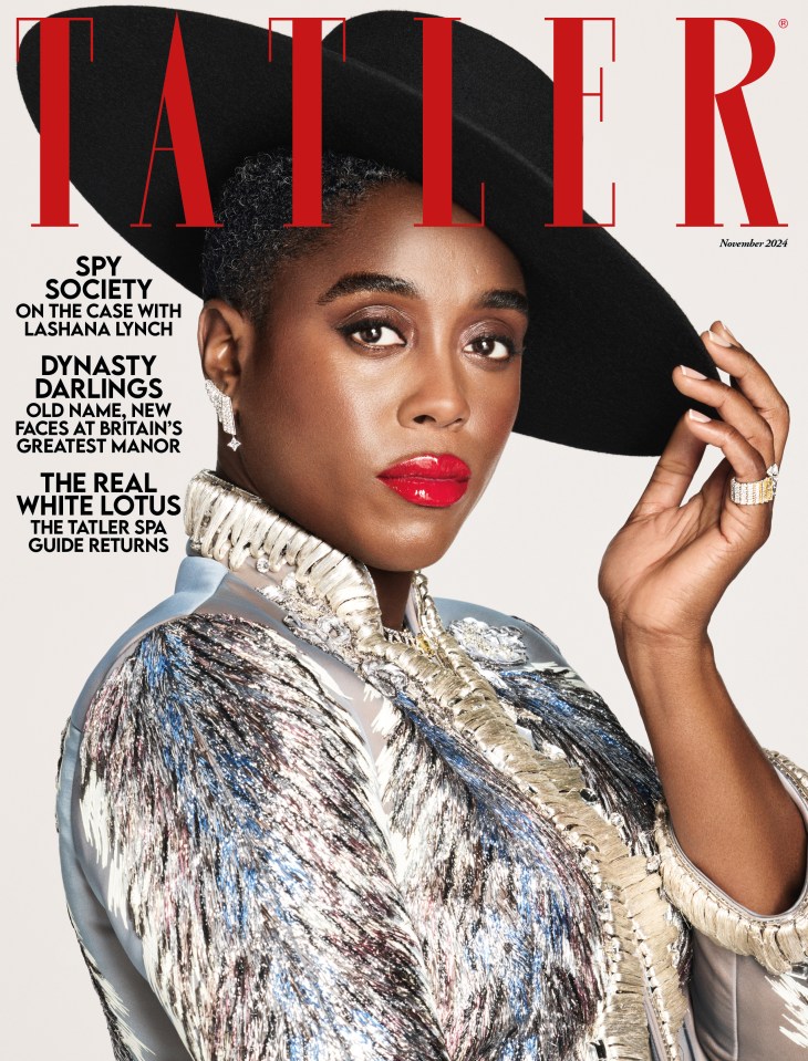 a woman is on the cover of tatler magazine