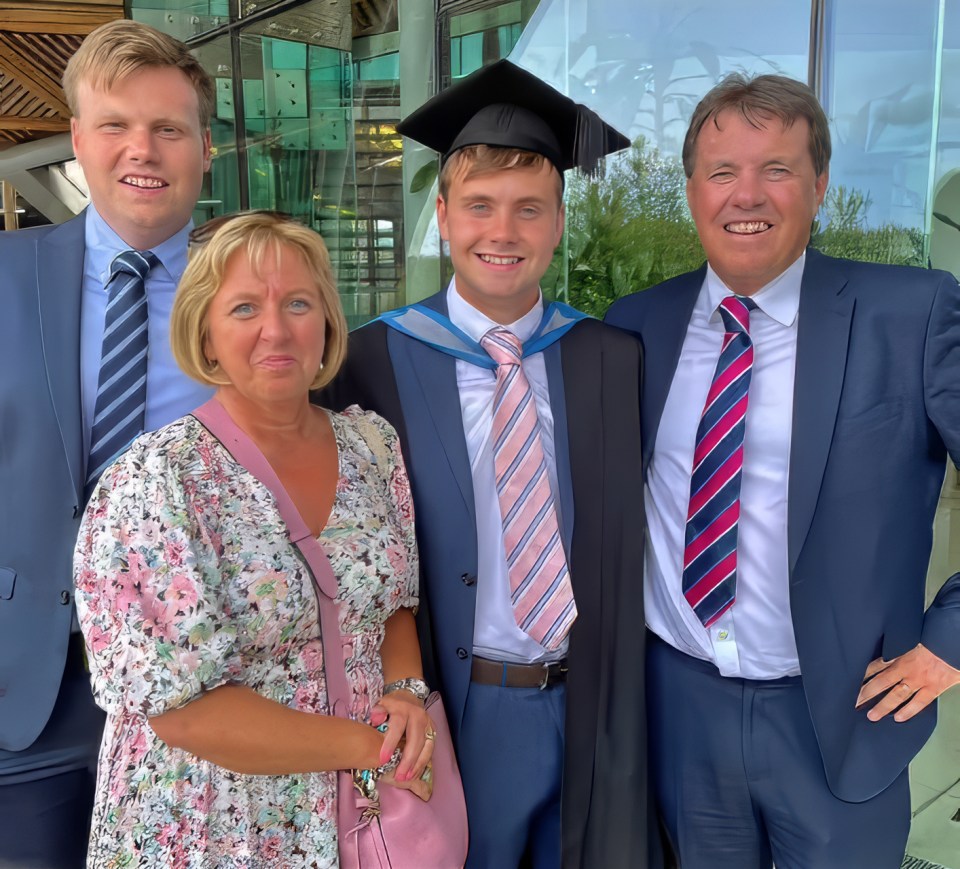 Missing Jack seen here with brother Ben, left, and parents Catherine and Alan