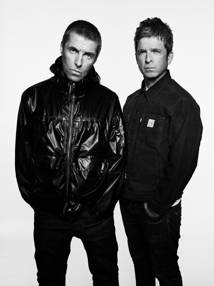 Brothers Liam and Noel announced their 17-date UK tour last week