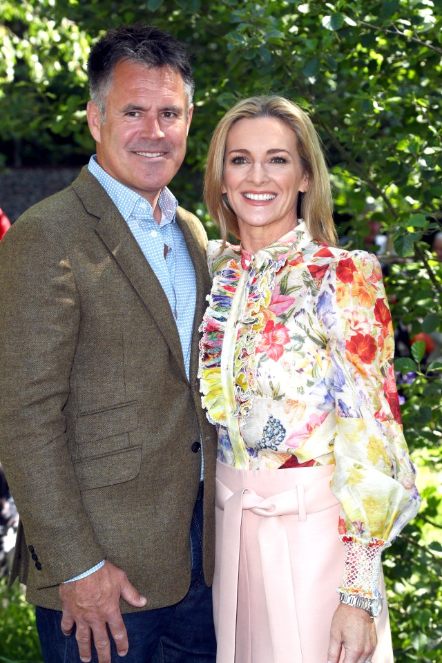 Gabby Logan has been begged to stop talking about her and husband Kenny's sex life