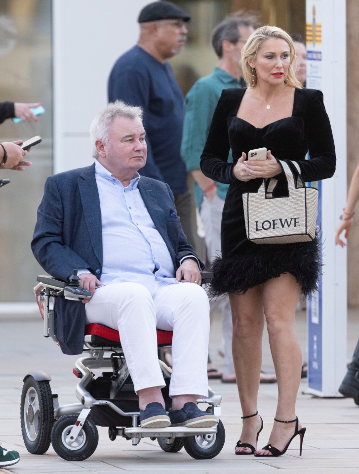 TV host Eamonn, 64, was seen cosying up to new lover Katie Alexander, 42, in Ibiza