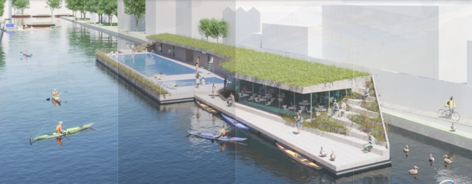 A new floating lido could open in London