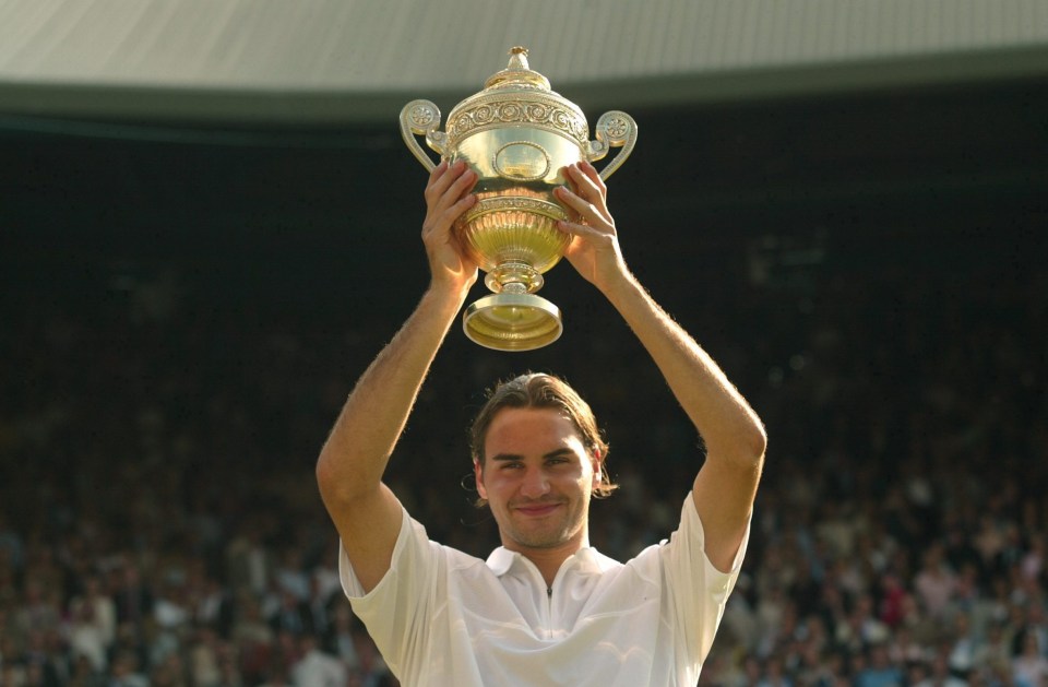 Roger Federer won the Wimbledon men's singles title