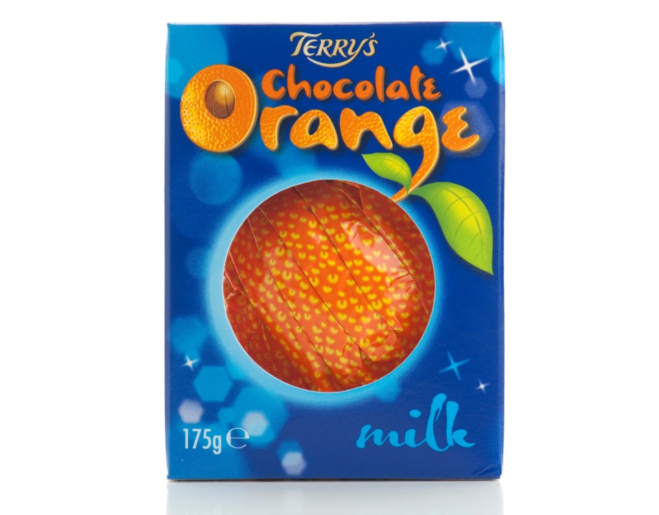 Terry's Chocolate Orange is one of the most popular chocolates in the UK