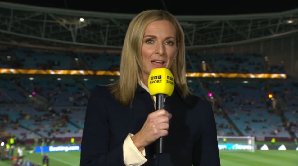 Gabby Logan posted a heartfelt message bidding farewell to her BBC Sport colleague on social media