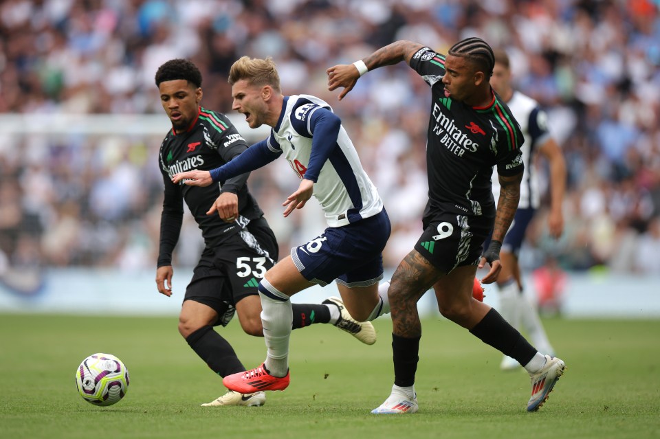 Gabriel Jesus covered young Nwaneri well in his late cameo