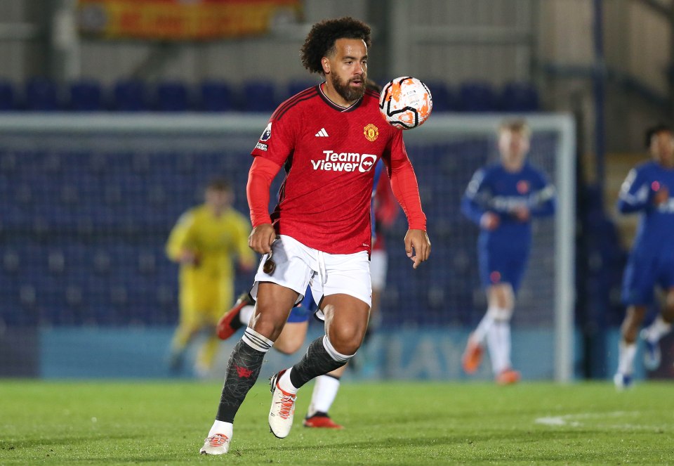 Huddlestone played for United's U21 side