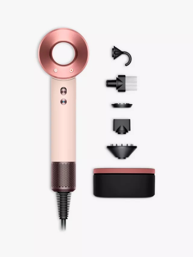 Dyson’s limited-edition pink supersonic hair dryer is £329.99