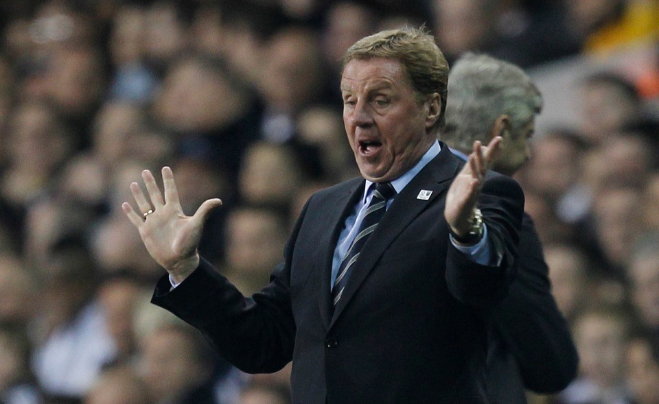 Then-Tottenham boss Harry Redknapp inspired Tottenham with a short speech