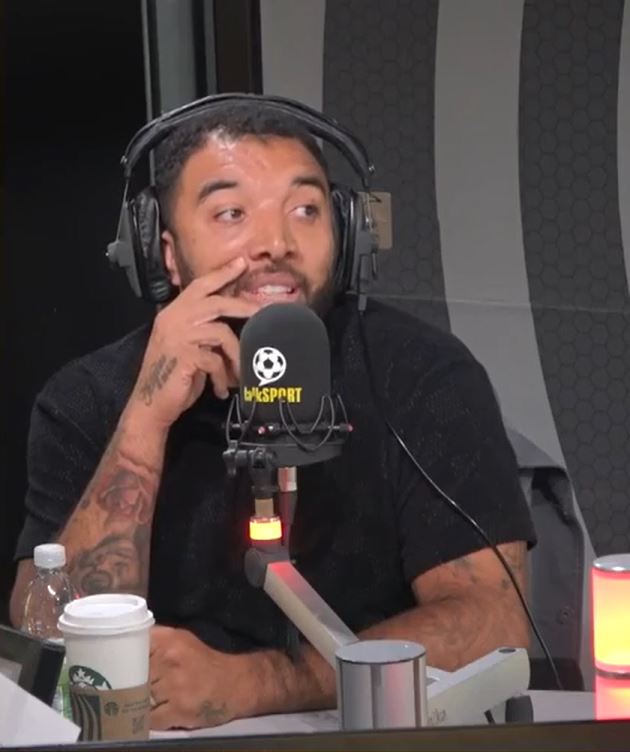 Troy Deeney hilariously told his wife to get off the air on talkSPORT