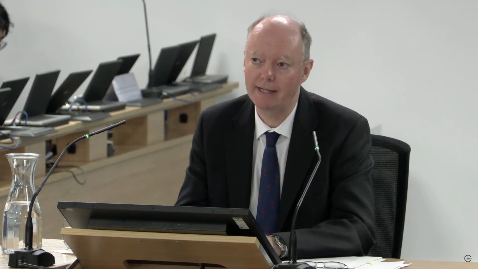 Professor Sir Chris Whitty admitted that health officials may have 'overdone' Covid concerns at the onset of the pandemic