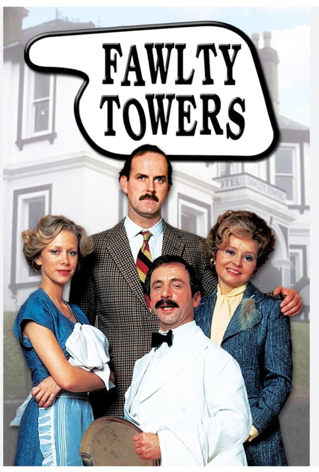 The star is known for iconic comedy roles including Fawlty Towers