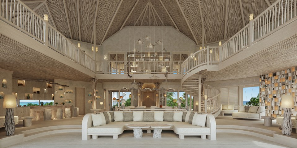 The luxurious interior will be crafted from sustainable bamboo and wood