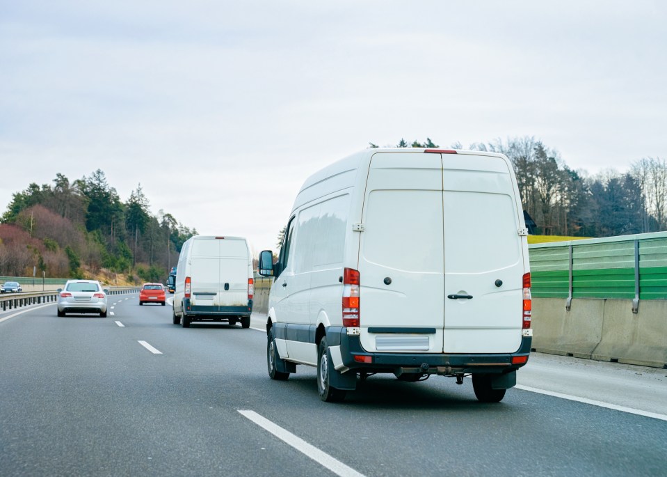 Industry figures show van registrations rose by an annual 1.7 per cent last month to 16,575