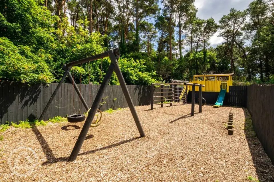 The holiday park is great for families with its on-site play area