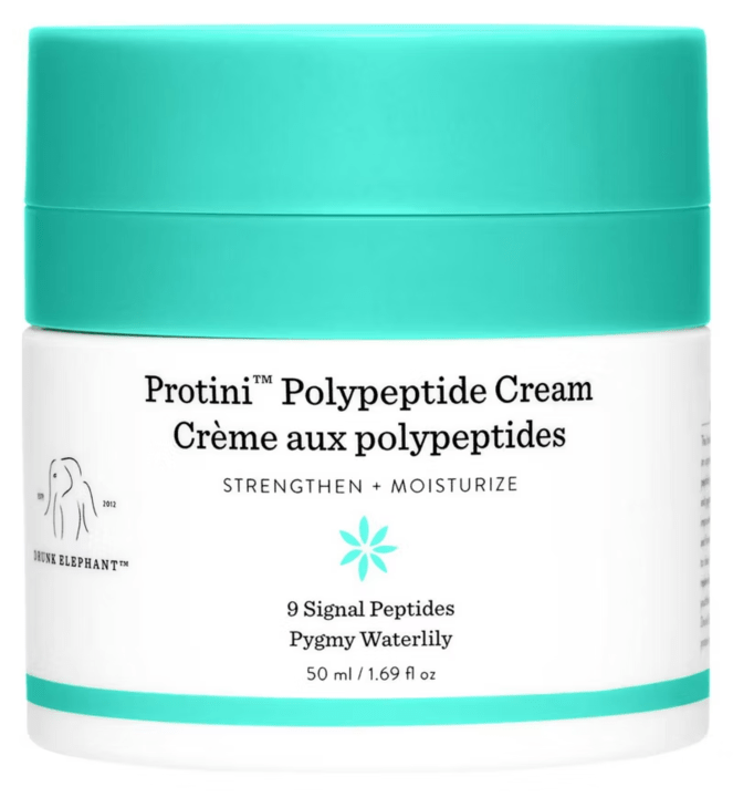 Drunk Elephant Protien is a protein moisturiser that improves the appearance of skin’s tone, texture and firmness