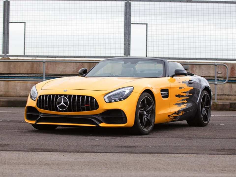 The thieves also took a Mercedes AMG GT