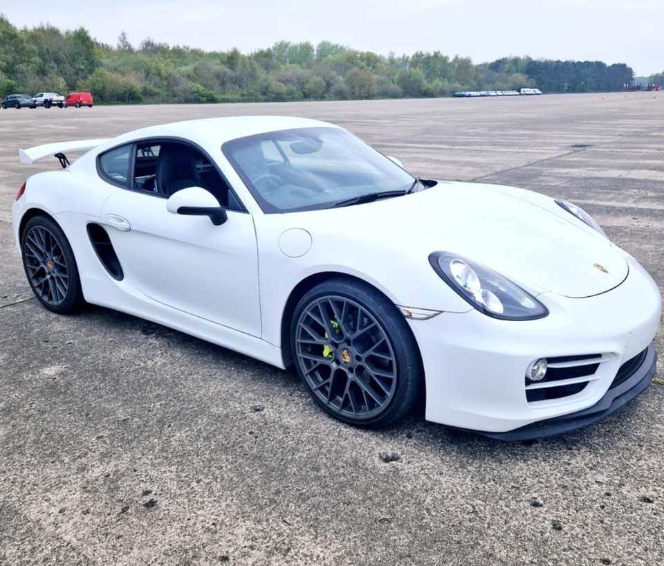 A Porsche Cayman was also nicked