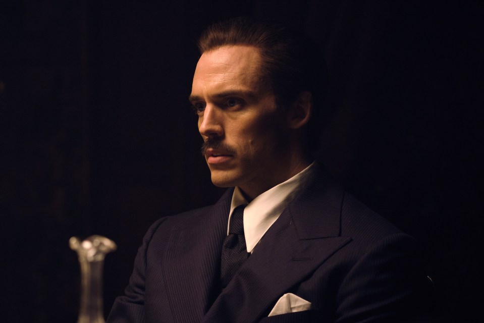 Sam plays Oswald Mosley in the BBC hit show Peaky Blinders